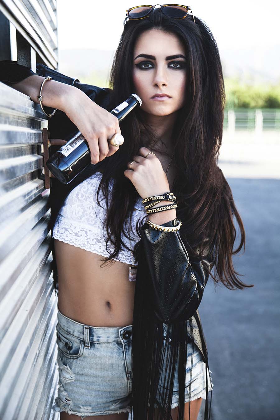 Sassy girls’s look of the day — catch her live in Munich